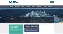Desktop Screenshot of fosfa.org